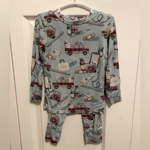 Posh Peanut *retired* Medical print Pajamas